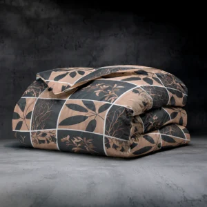 Terracotta Botanical King Size Comforter